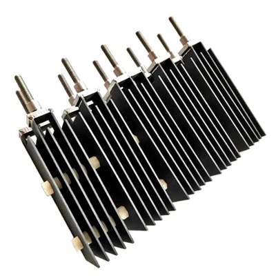 Placa de ánodo de titanio para electrodo de agua de desinfección