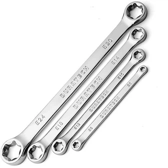 Llave de caja de doble extremo de titanio